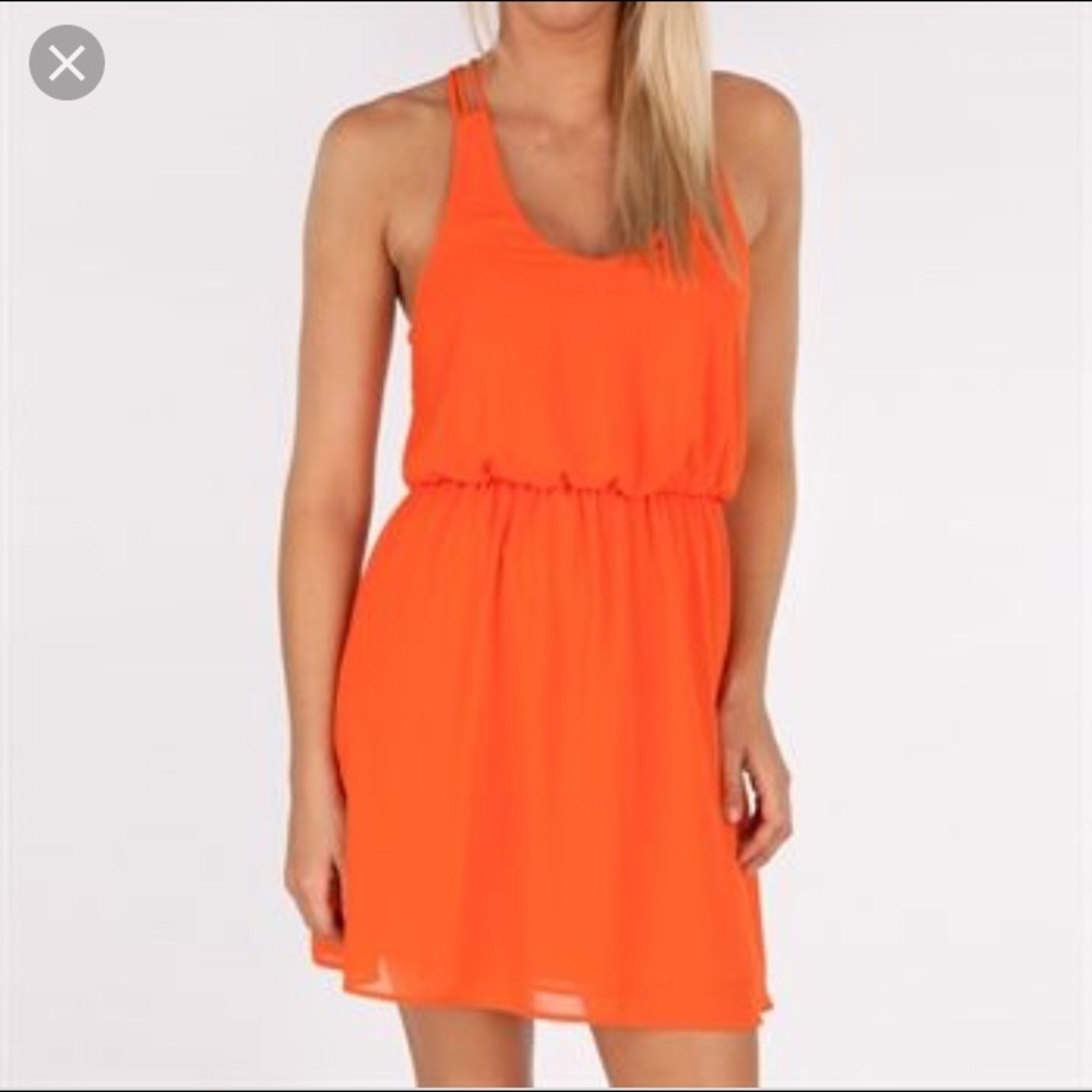 Orange Lush dress